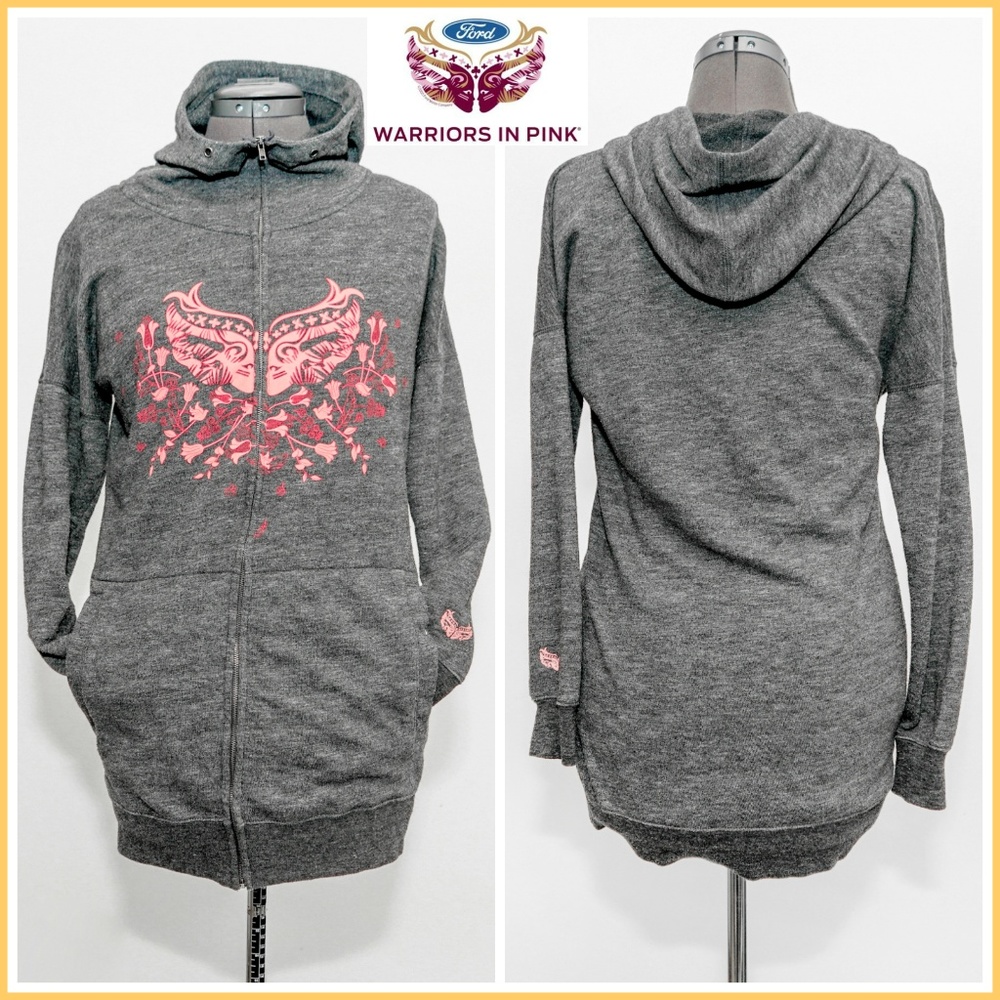 # Warriors In Pink Sweater Hoodie Sz Small
